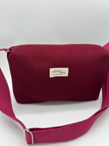BANDOLERA NINA GRANATE