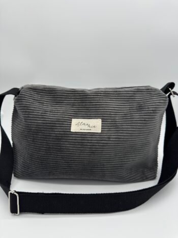 BANDOLERA NINA GRIS